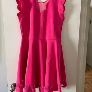 Ted Baker London Hot Pink Dress with Pockets
